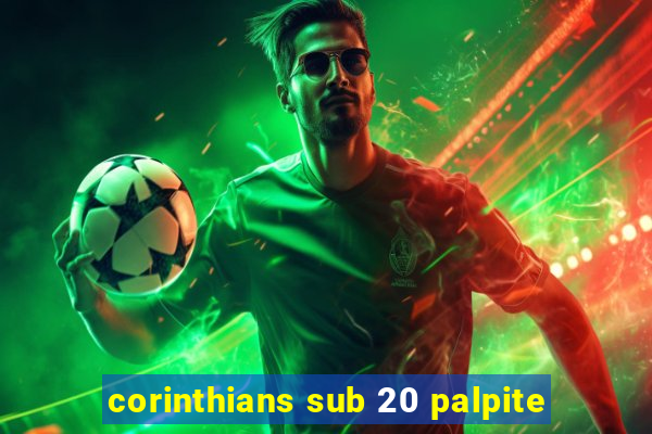 corinthians sub 20 palpite